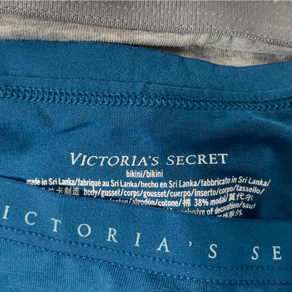NWT VICTORIA’S SECRET BUNDLE OF BIKINI & HIPHUGGER PANTIES SIZE XL - Picture 2 of 4